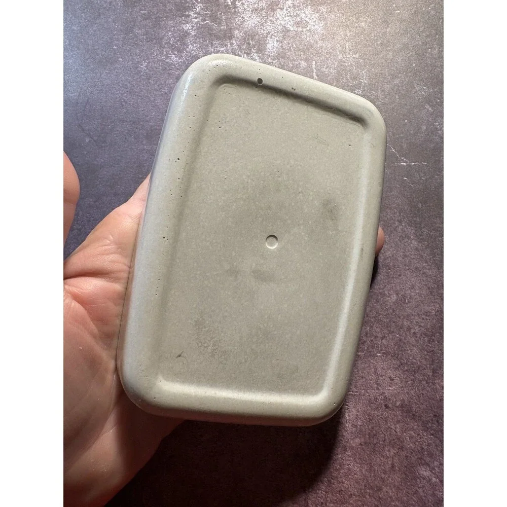 Handmade Soap Dish River Rock And Cement Soap Holder Bathroom Kitchen
